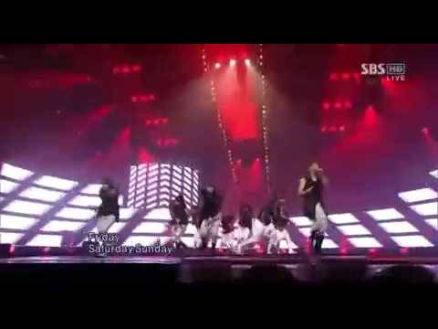 100207 ZE:A (Child Of Empire) - Mazeltov @ SBS Inkigayo