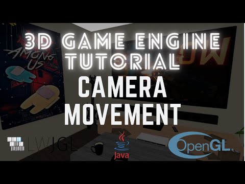3D Game Engine - GLSL Camera Movement #9 LWJGL / OpenGL