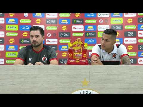 Rueda de prensa de Cúcuta tras su partido con Bucaramanga