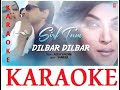 DILBAR DILBAR KARAOKE WITH LYRICS || Sirf Tum | Sushmita Sen, Sanjay Kapoor || ALKA YAGNIK