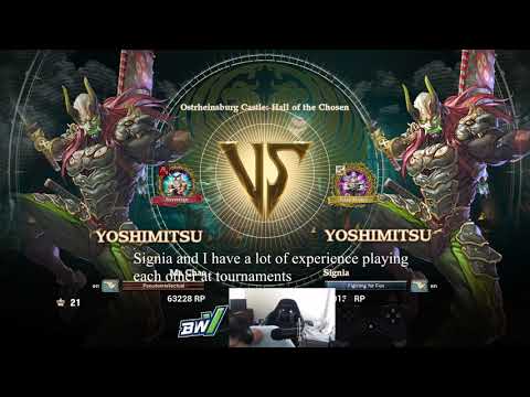 High Level Yoshimitsu Mirror Match (BenWithVees vs Signia)