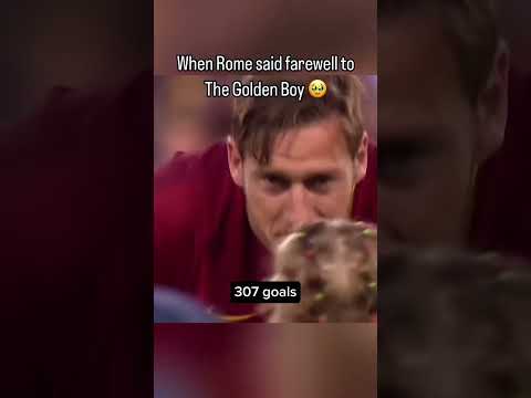 When Rome bid farewell to Francesco Totti 🙏🏻😍#totti #francescototti #asroma #shorts