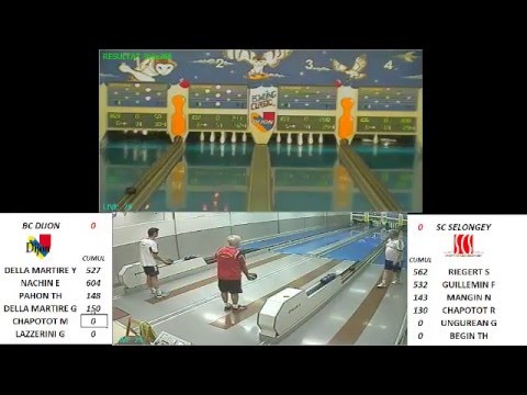 BC DIJON - SC SELONGEY (J11 National Bowling Classic)