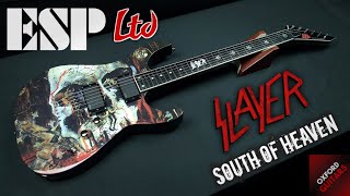 Video thumbnail for ESP LTD Slayer 2012 South of Heaven Limited Edition 1 of 300 ever made guitar close up video by Oxford Guitars