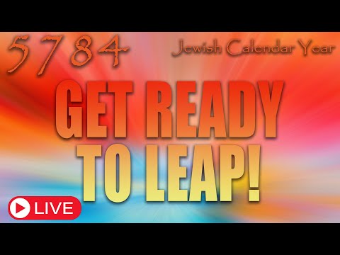 Jewish Calendar Year 5784 | Get Ready to Leap! | Teaching | Eric Burton