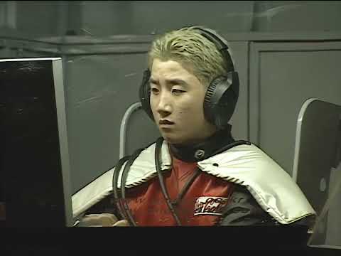AI 업스케일 | [2001.09.08] 2001 코카콜라배 온게임넷 스타리그 결승전 2경기 (네오 정글 스토리) 임요환(Terran) vs 홍진호(Zerg)