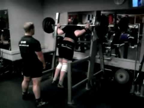 210kg squat warm up. josh rushton 17 years old