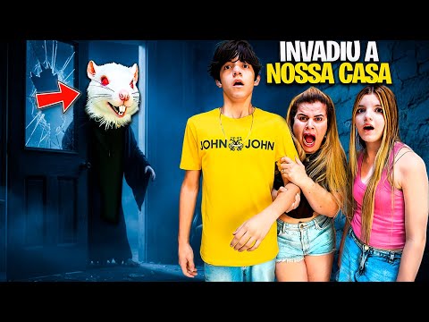 O RATO MALVADÃO - INVADIU A NOSSA CASA! *Escapamos ?