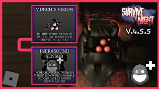 Download lagu Roblox Survive The Night - Murch's Vision(Gear) with Infrasound Sensor(Perk) - Showcase mp3