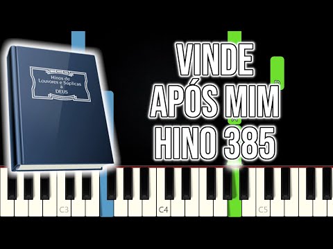 Hino CCB 385 - Vinde Após Mim | VERSÃO FÁCIL | Piano e Teclado Tutorial
