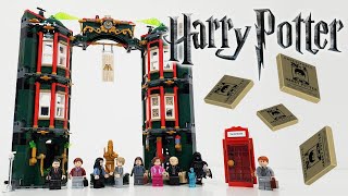 YouTube thumbnail: LEGO Harry Potter Review: 76403 The Ministry Of Magic (2022 Set) Deathly Hallows, Finally!
