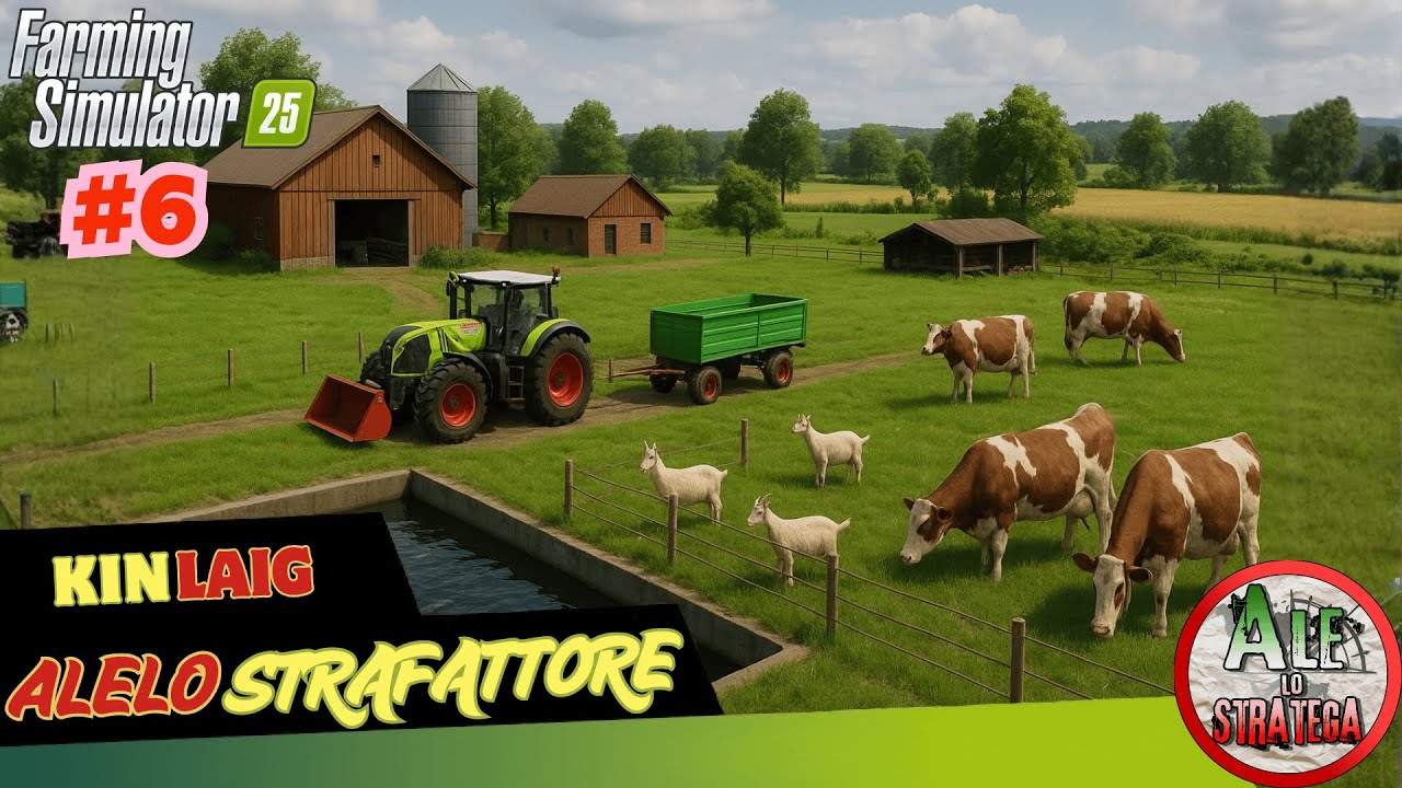 SI AVVICINA L'INVERNO || FARMING SIMULATOR 25 gameplay ITA || KINGLAIG #6