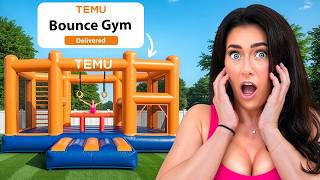I Built a TEMU only Gymnastics Gym!