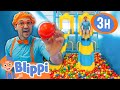 Blippi Layla Play Ball Pit Games Blippi And Meekah Best Friend Adventures Educational Videos