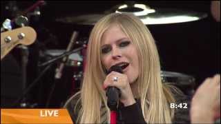 Avril Lavigne - When You&#39;re Gone @ Live on Sunrise 08/05/2007