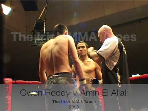 Owen Roddy V Amin El Allali 2008 National Stadium, Cage Rage, Irish MMA