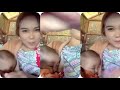 NONGOL ️BUNDA LAGI JAGA WARKOP SAMBIL NYUSUIN BAYI Busui Breastfeeding