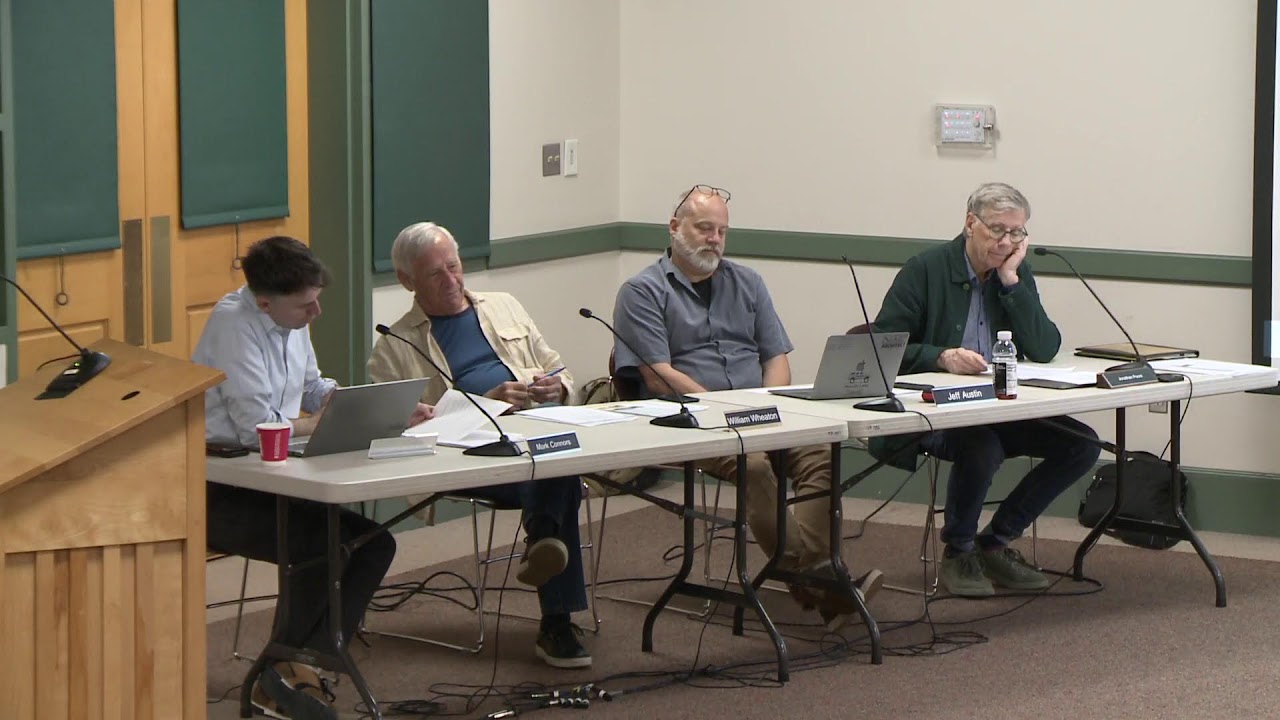 From the Planning Board