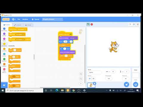 Primi passi con Scratch