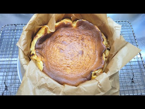 Basque Style Cheesecake | Is This The BEST Cheesecake? | Tarta de Queso | #basque #cheesecake