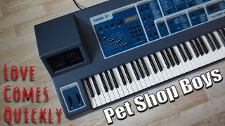 Pet Shop Boys  Love Comes Quickly  | Vintage Synth Cover | Emulator II