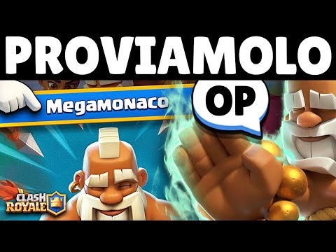 DEVASTANTE... PROVIAMO il NUOVO MEGAMONACO! - Clash Royale