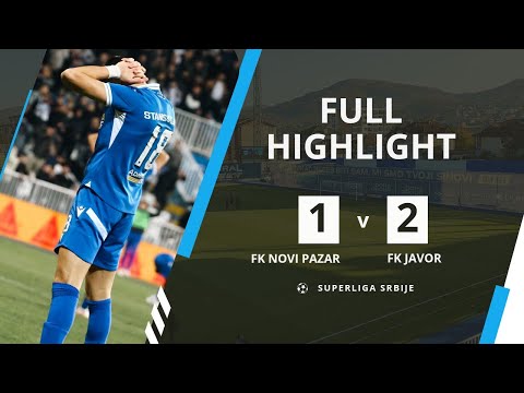 FK Novi Pazar - FK Javor 1:2 (1:2) 13. kolo SLS Highlights 