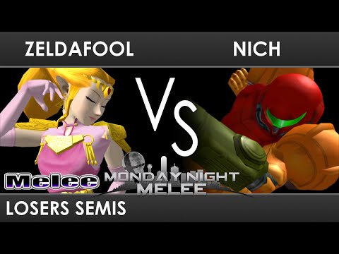 MNM 322 - ZeldaFool (Zelda) VS Nich (Samus) - Losers Semis - SSBM Melee