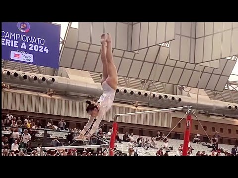 Giorgia Villa 🇮🇹 - 14,500 Uneven Bars - Parallele - Terza Tappa Serie A1 - 2024