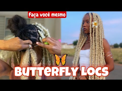 How to do Butterfly Locs yourself 🩷