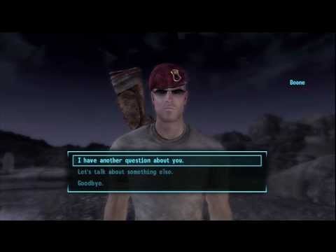 Fallout: New Vegas pt42 - Goodbye Boone (Playthrough Gameplay/Commentary)