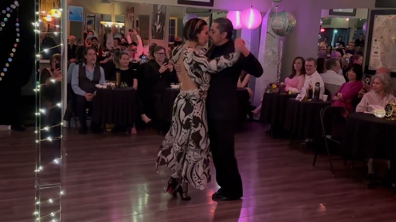 Tomas Galvan and Gimena Herrera at the Tango Plus Second Year Anniversary 2/2