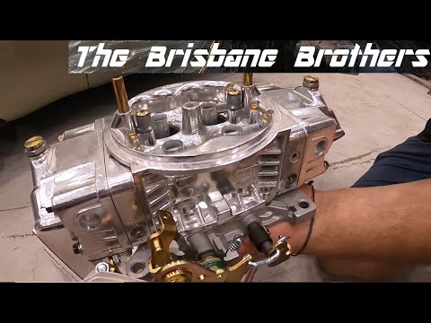 HOW WE FIT A NEW HOLLEY TO FORD 351 CLEVELAND