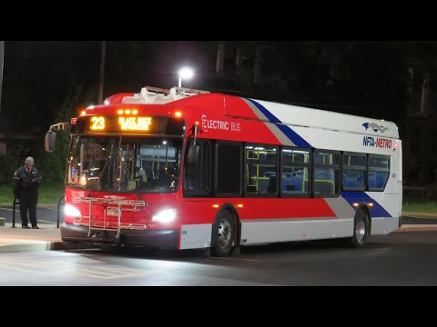 NFTA METRO RIDE | PULL IN | BUS 2258 - 2022 NEW FLYER XE40