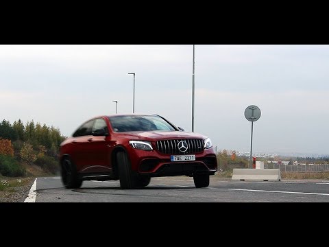 Mercedes-AMG GLC63 S Coupé 4Matic+ DRIFTING! Pure Car Sound