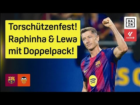 FC Barcelona - FC Valencia | 4. Spieltag | LaLiga | DAZN Highlights