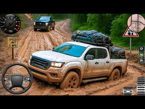 4×4 Offroad Jeep Driving Simulator 3D - 911 US Drive SUV 4×4 Jeep Offroad Game - Android Gameplay