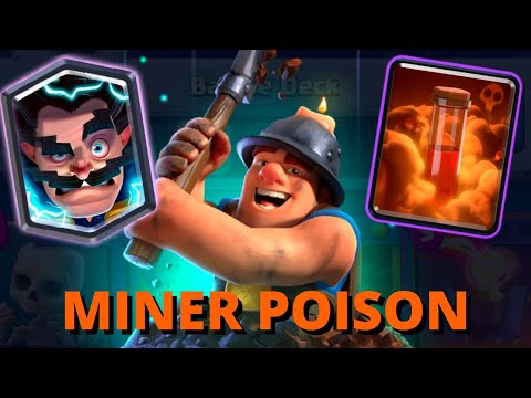 OLD STYLE 2.9 MINER POISON - CLASH ROYALE