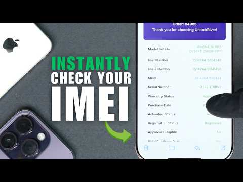 Full IMEI Number Check for iPhone - Full info report before You Buy or Sell