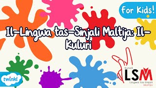 Maltese Sign Language | Colour Vocabulary | Signing Colours