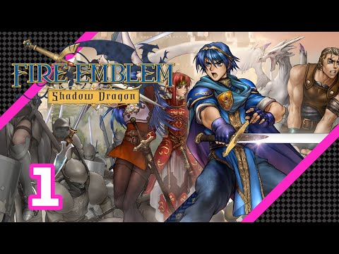Fire Emblem Shadow Dragon - Chapter 1: Marth Embarks - Full Playthrough (1)