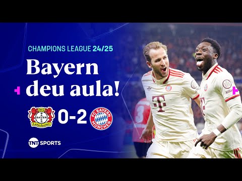 Gols e lances de Bayer Leverkusen x Bayern