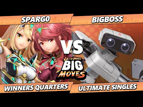 LMBM 2023 Top 16 - Spargo (Pyra Mythra) Vs. BigBoss (ROB) SSBU Ultimate Tournament