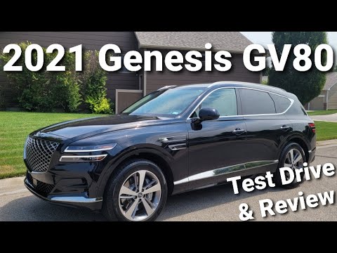 2021 Genesis GV80 Test Drive and Review