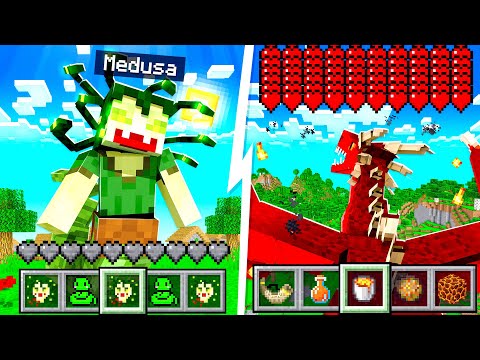 Morphing into EVERY Mythical Creature in MINECRAFT!