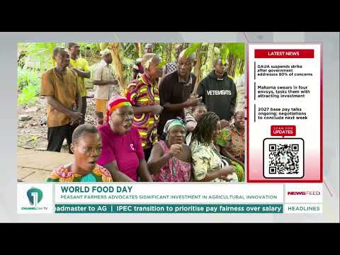 Peasant Farmers Association Calls for More Investment in Agricultural Innovation
