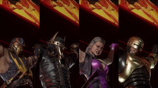 Mortal Kombat 11 - ALL Characters Perform Tournament Stage Fatality