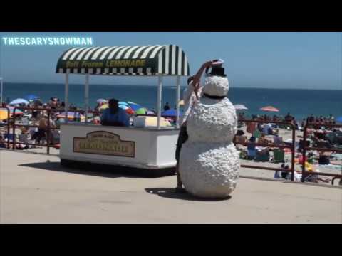 Scary Snowman Funny Prank Compilation 2015