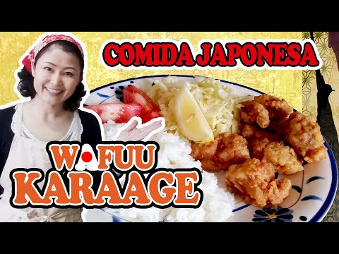 Recipe for "Japanese Style Fried Chicken" WAFU KARAAGE "LEARN JAPANESE IN THE KITCHEN