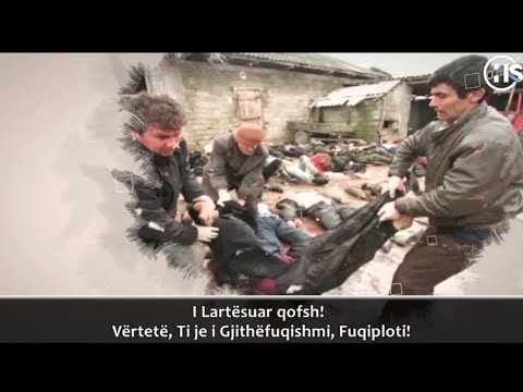 Imami i Qabes duke u lutur për Kosovarët gjatë luftës
